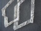 Time Moves Different Now III | Wall Sculpture in Wall Hangings by Morgan Hale. Item composed of linen in minimalism or contemporary style