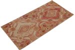 Rug & Kilim’s Distressed Runner in Red, Gold and Beige-Brown | Area Rug in Rugs by Rug and Kilim