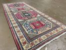 Vintage Turkish Area Rug | 2.11 x 7 | Runner Rug in Rugs by Wool and Rug. Item made of cotton works with boho & country & farmhouse style