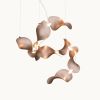 Dune 8 Spiral Pendant Light | Chandeliers by MOSS Objects. Item composed of metal compatible with contemporary and japandi style
