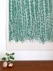Fern Canyon Tapestry 50x50” Walnut Beam | Wall Hangings by Anastasia Tumanova. Item composed of walnut and fiber