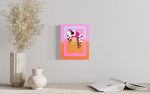 Dawn Bloom | Mixed Media by Sine Wilt. Item made of canvas with paper