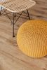 Pouf | Pillows by Chasha Home. Item composed of cotton