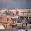 IBSEN One Sculptural Bentwood Chair with Steel Structure | Dining Chair in Chairs by GREYGE. Item made of walnut with cotton works with contemporary & modern style