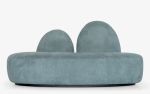 Fuyu Mint Green Two Seater Sofa | Couches & Sofas by LAGU. Item composed of wood and fabric in modern style