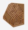 Wall Art - Unforgivable but drawn to purple | Wall Sculpture in Wall Hangings by Alexandra Cicorschi | San Francisco in San Francisco
