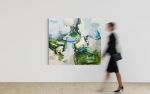 Wilder | Oil And Acrylic Painting in Paintings by Michael Rich. Item composed of canvas compatible with mid century modern and contemporary style