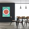 See the Good- binary code series - sold | Oil And Acrylic Painting in Paintings by L Rowland Contemporary Art. Item composed of wood and synthetic