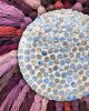 Continuum | Macrame Wall Hanging in Wall Hangings by Liz Robb. Item made of wool with ceramic