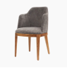 Ginger Chair | Armchair in Chairs by Berna. Item made of wood with fabric