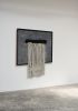 no strings attached ✦ SOLD | Mixed Media in Paintings by VISCERAL HOME STUDIO. Item made of wood with canvas works with boho & mid century modern style