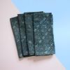 Cloth Napkins | Mehandi Set of 4 | Linens & Bedding by ichcha. Item made of cotton works with boho & minimalism style