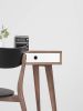 KUUB -Walnut desk, dressing table, bureau mid century modern | Tables by Mo Woodwork. Item composed of walnut in minimalism or mid century modern style