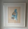 Dried Lotus Duo | Watercolor Painting in Paintings by Grange Home. Item made of wood & paper compatible with boho and mid century modern style
