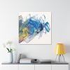 Colortrails 1092 | Oil And Acrylic Painting in Paintings by Rica Belna. Item made of canvas with synthetic