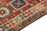 1950s Vintage Kazak rug in Red, Beige and Blue Tribal | Area Rug in Rugs by Rug and Kilim