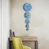 Skyline 13 | Wall Sculpture in Wall Hangings by Studio DeSimoneWayland. Item made of canvas with ceramic works with boho & contemporary style