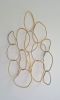 'Lace' yellow blue | Sculptures by Cecil Kemperink. Item compatible with contemporary and japandi style