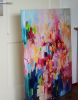 SOLD Red tree at the waterside | Oil And Acrylic Painting in Paintings by Art by Geesien Postema | Martini Hospital in Groningen. Item made of canvas with synthetic