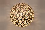 Lattice Light Ball 70 Chrome | Pendants by ADAMLAMP. Item composed of synthetic compatible with modern style