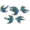 Ceramic Swallows Wall Art | Wall Sculpture in Wall Hangings by GVEGA. Item made of stoneware