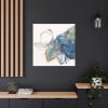 Colortrails 1032 | Oil And Acrylic Painting in Paintings by Rica Belna. Item composed of canvas and synthetic