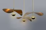 Bonnie Clusters | Chandeliers by Ovature Studios. Item made of brass works with mid century modern & contemporary style