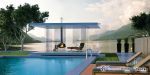 Ergofocus Outdoor Suspended Fireplace | Fireplaces by European Home. Item composed of metal
