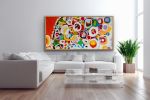 "Intention" | Oil And Acrylic Painting in Paintings by Darlene Watson Abstract Artist. Item made of canvas with synthetic