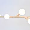 Arborlux Horizontal Pendant | Pendants by Oehl. Item made of oak wood & copper compatible with minimalism and mid century modern style