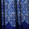 Indigo Blue Curtain | GREECE | Curtains & Drapes by ichcha. Item made of cotton works with boho & minimalism style