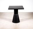 Ebonized Oak Wood Black Square Dining Table by Costantini | Tables by Costantini Design. Item composed of walnut
