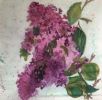 Lilac | Oil And Acrylic Painting in Paintings by Lidia Mikhaylova (SimpleArtForms). Item made of canvas with synthetic