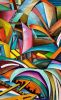 'Metro Oasis' | Oil And Acrylic Painting in Paintings by Sangeeta Sagar. Item composed of paper compatible with contemporary and modern style