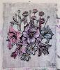 Fleurs de La Muse | Oil And Acrylic Painting in Paintings by Sean Martorana. Item composed of canvas & synthetic