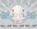 DECBH01, (Deco Beach) | Wallpaper in Wall Treatments by ART DECOR DESIGNS. Item made of paper