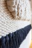 Peanut | Macrame Wall Hanging in Wall Hangings by Keyaiira | leather + fiber | Artist Studio in Santa Rosa. Item made of walnut & cotton