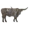 Custom Bull | Wall Sculpture in Wall Hangings by Doug Forrest Studio. Item composed of wood