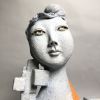 Mindfulness IV | Sculptures by Jenny Chan. Item made of ceramic