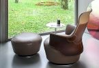 Assaya Armchair | Couches & Sofas by Satyendra Pakhalé | Poltrona Frau Tokyo Aoyama in Minato City