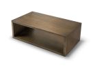 Piero Cocktail Table Large | Tables by Greg Sheres. Item composed of bronze compatible with minimalism and contemporary style
