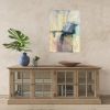 "Mountain View" | Oil And Acrylic Painting in Paintings by Shirly Maimom Art. Item made of canvas with synthetic