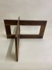 Mid Century Inspired Walnut Coffee Table Base | Tables by Fox Farm Design Build. Item composed of walnut in boho or mid century modern style