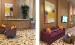 Orchid Reverie Diptych | Oil And Acrylic Painting in Paintings by Terri Dilling. Item composed of canvas & synthetic