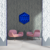 Brutalist Wood Wall Art: Exagon YKB | Wall Sculpture in Wall Hangings by Studio DeSimoneWayland. Item composed of birch wood compatible with eclectic & maximalism and art deco style