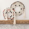 Lively Intention Wheel | Macrame Wall Hanging in Wall Hangings by Ooh La Lūm. Item composed of wood and fabric