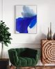 Original painting on canvas  Kfïat 2 | Mixed Media in Paintings by Marta Spendowska. Item made of wood with canvas works with minimalism & contemporary style