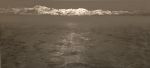 Ocean_Mountains | Mixed Media by Janine Lambers, Gold