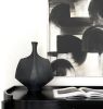 HANÈ in Black - Ceramic Vessel | Vase in Vases & Vessels by Beverly Morrison - Sculptor. Item made of stoneware compatible with minimalism style
