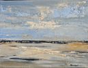 Norman beach 2 | Oil And Acrylic Painting in Paintings by Sophie DUMONT.. Item composed of canvas in contemporary or japandi style